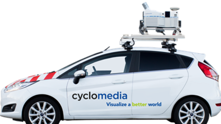 De auto van CycloMedia