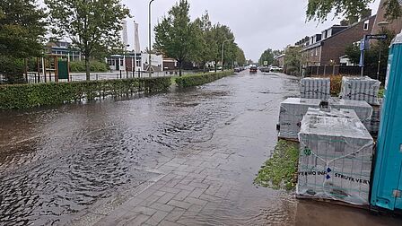 Voorbeeld wateroverlast